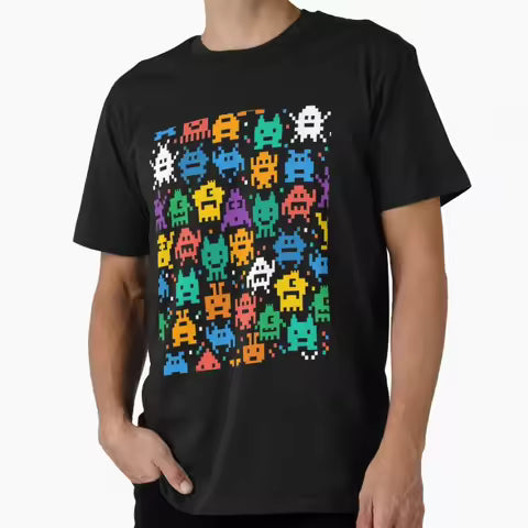 8-Bit Pixel Arcade Graphic Tee