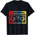 Boombox Radio Vintage Graphic Tee