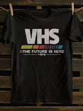 Retro VHS Cassette Tape Graphic Tee