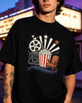 Retro Cinema Film Reel Graphic Tee