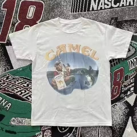 Vintage Lake Distressed Graphic Tee