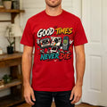 Retro Walkman Polaroid Graphic Tee